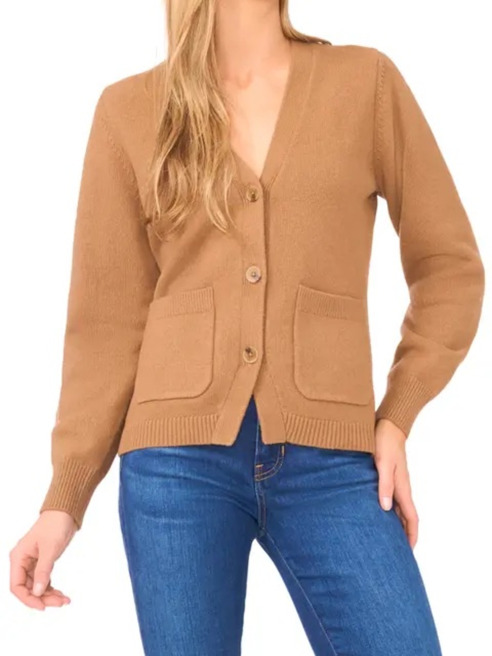 Ted Baker V-Neck Button Front $145 Cardigan - Size Medium
